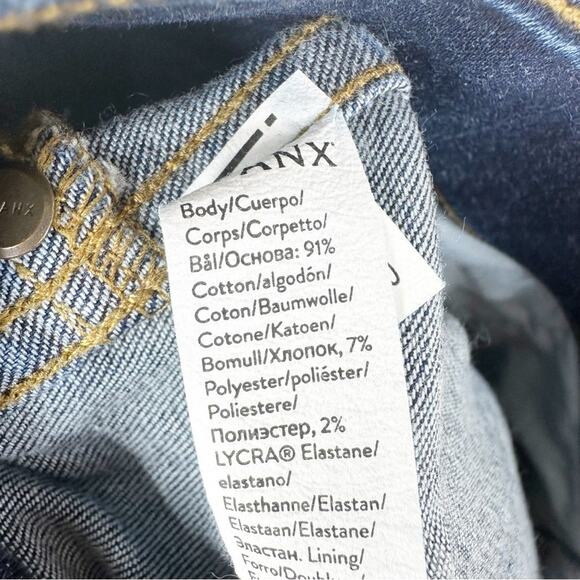 SPANX Jean-ish Ankle Leggings Women’s Medium Blue Skinny Jeans Pockets Stretch - Picture 5 of 7